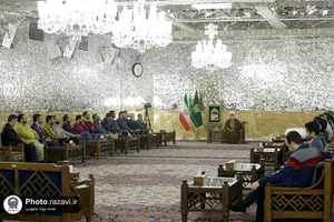 دیدار جمعی از برنامه&zwnj;سازان ماه مبارک رمضان با تولیت آستان قدس رضوی