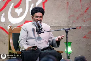 مجلس روضه فاطمیه در حرم مطهر رضوی-2