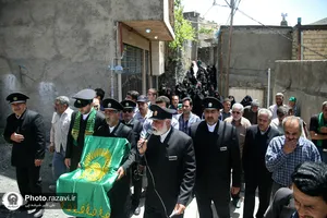 حضور خدام حرم مطهر رضوی در روستای ازغد
