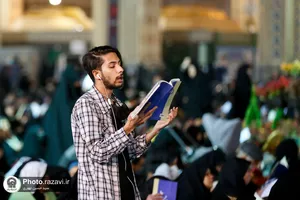 مراسم احیا شب نوزدهم ماه مبارک رمضان در حرم مطهر رضوی - 3