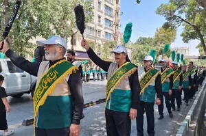استان مرکزی غرق در سوگ شهادت امام مهربانی&zwnj;ها + تصاویر