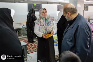 بازدید مدیرعامل بنیاد کرامت رضوی از پخت نان نذری