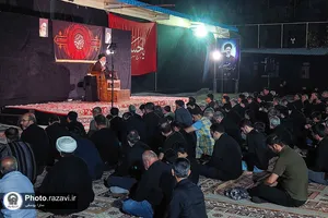 عزاداری عاشورای حسینی در موسسه جوانان آستان قدس رضوی