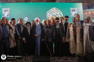گردهمایی عشاير زيارت اولی سراسر كشور در حرم مطهر رضوی