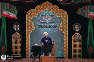 عزاداری سنتی شب یازدهم محرم در &laquo;حسینیه حرم&raquo;