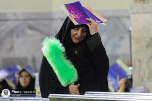 مراسم احیا شب بیست و سوم ماه مبارک رمضان در حرم مطهر رضوی-3
