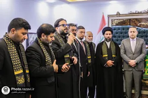 دیدار سفیران امام رئوف علیه&zwnj;السلام با مسئولین ارشد استان واسط عراق