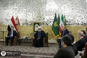 دیدار نخست وزیر عراق با تولیت آستان قدس رضوی