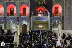 حال و هوای حرم مطهر رضوی در دهه آخر صفر