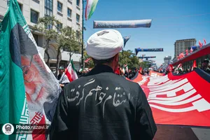 تشییع پیکر رهبر شهید انقلاب در مشهد مقدس-4