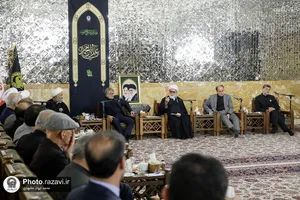 دیدار اعضای فراکسیون قرآن و زیارت مجلس شورای اسلامی با تولیت آستان قدس رضوی
