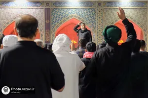 مراسم چهارپایه&zwnj;خوانی کشورهای جهان اسلام در حرم مطهر رضوی -2