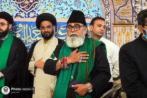 اجتماع عظیم عزاداران اردو زبان در حرم مطهر رضوی
