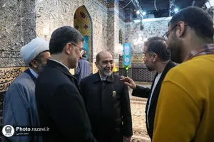 ویژه برنامه &laquo;دم&raquo; در حرم مطهر رضوی