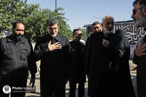 بازدید قائم مقام تولیت آستان قدس رضوی از مواکب بنیاد کرامت رضوی
