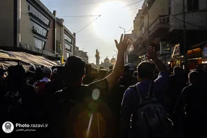 تشرف کاروان سفیران امام رئوف به حرم امامین کاظمین