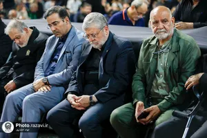 آئین بزرگداشت رهبر شهید انقلاب اسلامی در حرم مطهر رضوی-4
