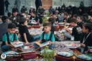 فرشتگان مقاومت؛ قاب ۴۵۰۰ نفره از هم‌پیمانی نونهالان با رهبر شهید انقلاب