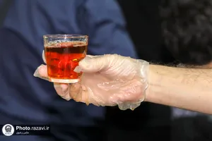 حضور خدمتگذاران کانون فرهنگی حضرت جوادالائمه(علیه&zwnj;السلام) در چایخانه حضرت