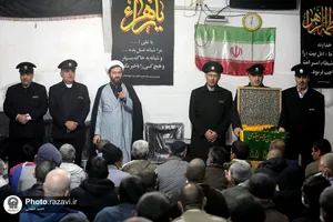 حضور خدام حرم مطهر رضوی در کمپ ماده 16 آقایان