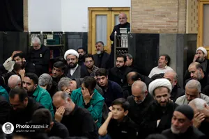 عزاداری حضرت اباعبدالله الحسین(ع) با حضور تولیت آستان قدس رضوی-2