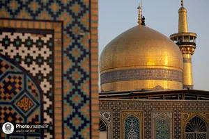 آیین تعویض پرچم گنبد و پوش ضریح مطهر حضرت رضا علیه&zwnj;السلام به مناسبت حلول ماه ربیع&zwnj;الاول