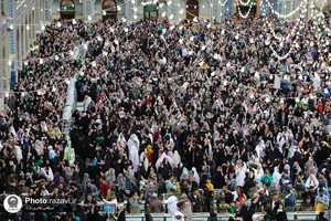 مراسم تحویل سال 1403 در حرم مطهر رضوی - 2