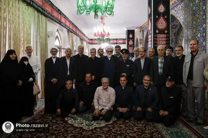 دیدار جمعی از آزادگان استان خراسان با تولیت آستان قدس رضوی