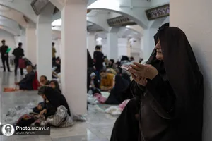 مراسم احیا شب بیست و سوم ماه مبارک رمضان در حرم مطهر رضوی-1