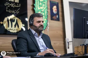 حضور مدیر مرکز خادمیاری و کانون های خدمت رضوی در سامانه 138