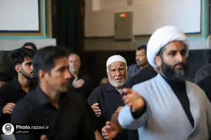 هیئت عزاداران بوشهری در حسینیه حرم