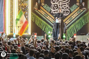 عزاداری زائران عرب زبان در شام شهادت امام رضا علیه&zwnj;السلام
