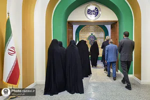 بازدید مدیران مدارس امام رضا علیه&zwnj;السلام از رواق خدمت حرم مطهر رضوی
