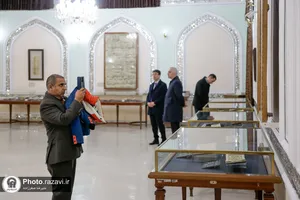 تشرف شرکت کنندگان بیست و هشتمین اجلاسیه سازمان اکو به حرم مطهر رضوی
