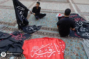 سفره حضرت رقیه سلام الله علیها در مشهد-1