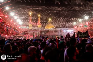 عزاداری شب اربعین حسینی در کربلای معلی-۲