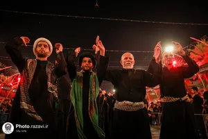 عزاداری شب اربعین حسینی در کربلای معلی