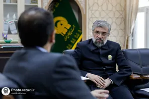 دیدار مردمی مدیر عالی حرم مطهر رضوی