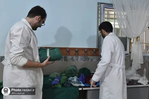 اردوی جهادی نذر شفا در روستای بهار
