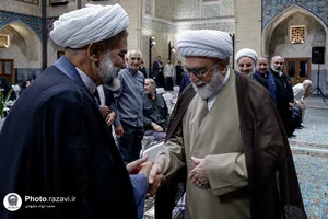 دیدار جمعی از آزادگان هشت سال دفاع مقدس با تولیت آستان قدس رضوی 