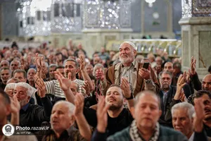 عزاداری شهادت حضرت زهرا سلام&zwnj;الله علیها در رواق امام خمینی (ره)
