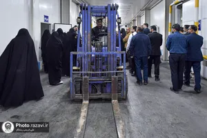 بازدید کارکنان آستان قدس رضوی از منطقه آزاد اقتصادی سرخس
