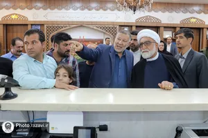 بازدید تولیت آستان قدس رضوی از خدمت&zwnj;رسانی به زائران در زائرشهر رضوی