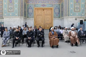 رونمایی از دیوارنگاره &laquo;تمدن رضوی&raquo;