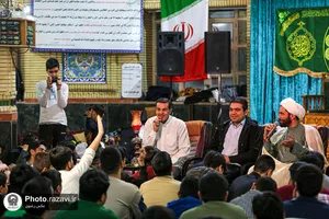 اعتکاف دانش&zwnj;آموزان پسر مدارس امام رضا(علیه&zwnj;السلام)