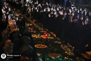 مراسم عزاداری شب شهادت حضرت رقیه در مشهد-2