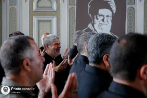 بدرقه کاروان خدام حرم مطهر رضوی در ایستگاه راه آهن شهید رئیسی مشهد
