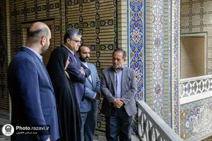 تشرف سرکنسول ترکیه در مشهد به حرم مطهر رضوی