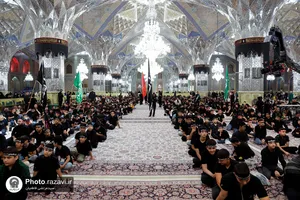 ویژه برنامه احلی من العسل در حرم مطهر رضوی