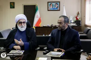 دیدار تولیت آستان قدس رضوی با خانواده جانباختگان حادثه معدن طبس